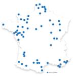 Carte centres de formation City'Pro